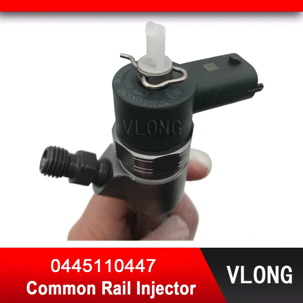 0445110745 Durable High Quality Diesel Common Rail Fuel Injector Sparyer for FAW 498 4DC2 Diesel Engine Fuel Injector 0445110447