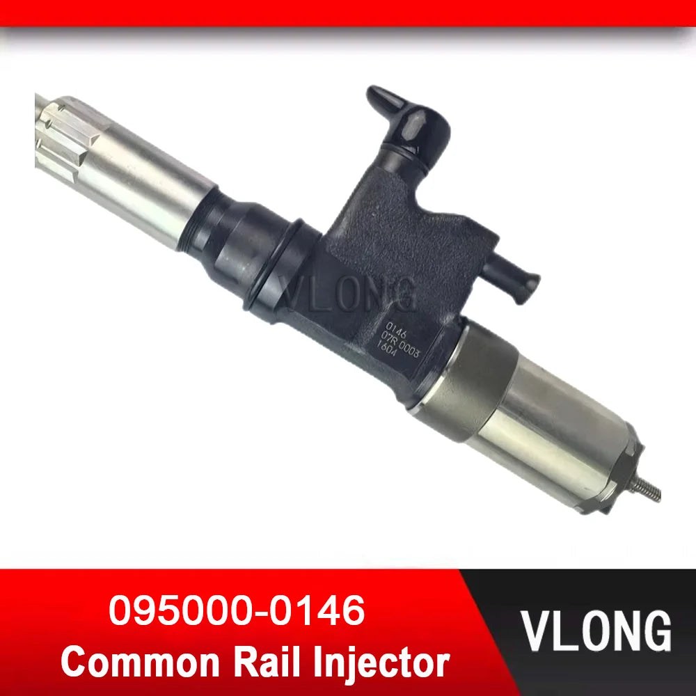 095000-0146 Common Rail Injector For Isuzu 6HK1 Engine GIGA GALA Fuel njector 095000-0145 8-94392261-4 8-94392261-5 8-94392261-6