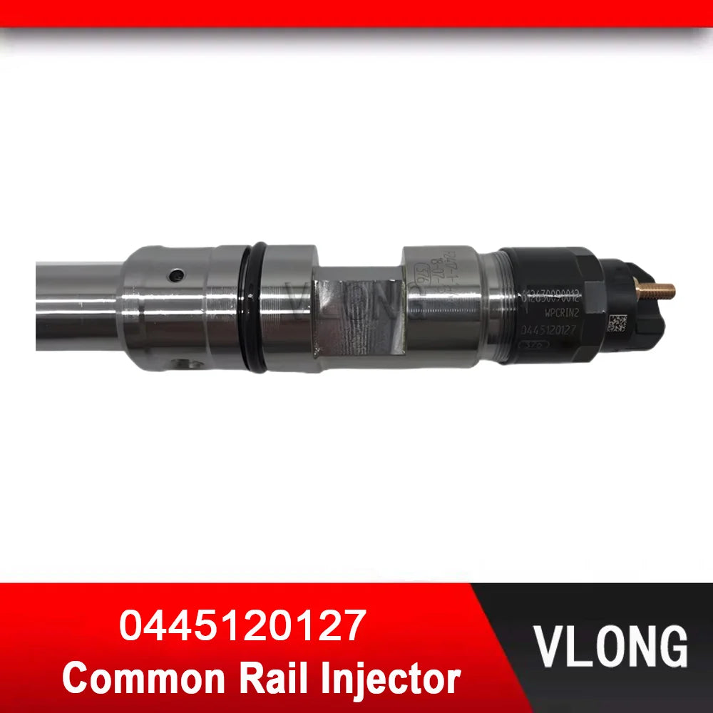 0445120127 Genuine New Common Rail Injector Assy For WEICHAI WP12 352KW Diesel Fuel Injector 0986AD1004 0445120126 0 445 120 127