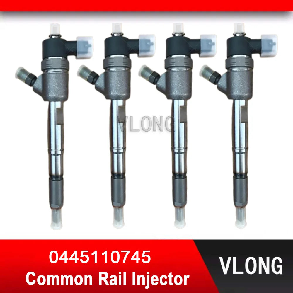 0445110745 New Diesel Common Rail Injector 0 445 110 745 For FAW 498 DACHAI Engine 0 445 110 447 Fuel Injectors 0445110447