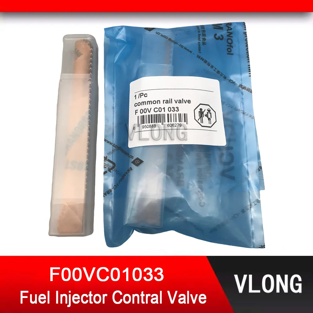 4PCS F00VC01033 Fuel Injector Control Valve Set For 0445110091 0445110092 0445110185 0445110186 0445110279 0445110283 0445110306