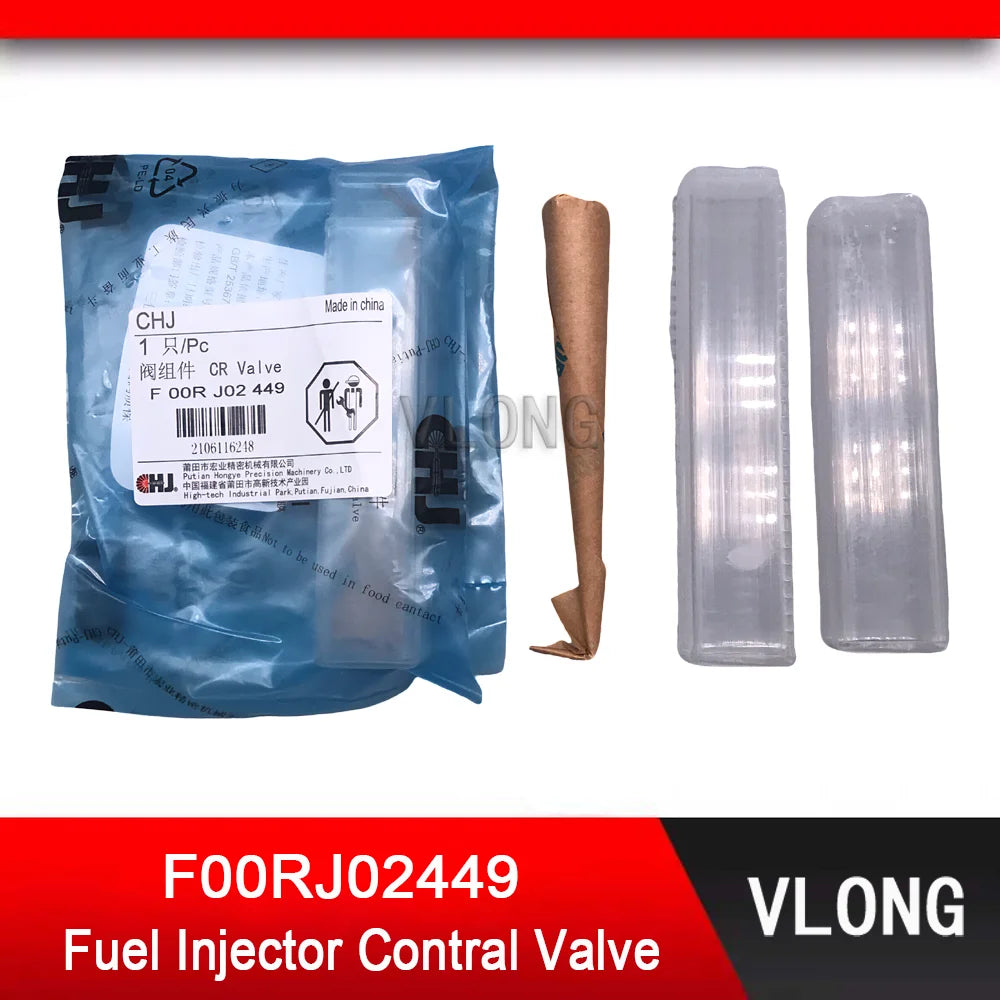 6PCS F00RJ02449 Common Rail Injector Control Valve For MAN Truck Injector 0445120162 0445120186 0445120076 0445120204 0445120121