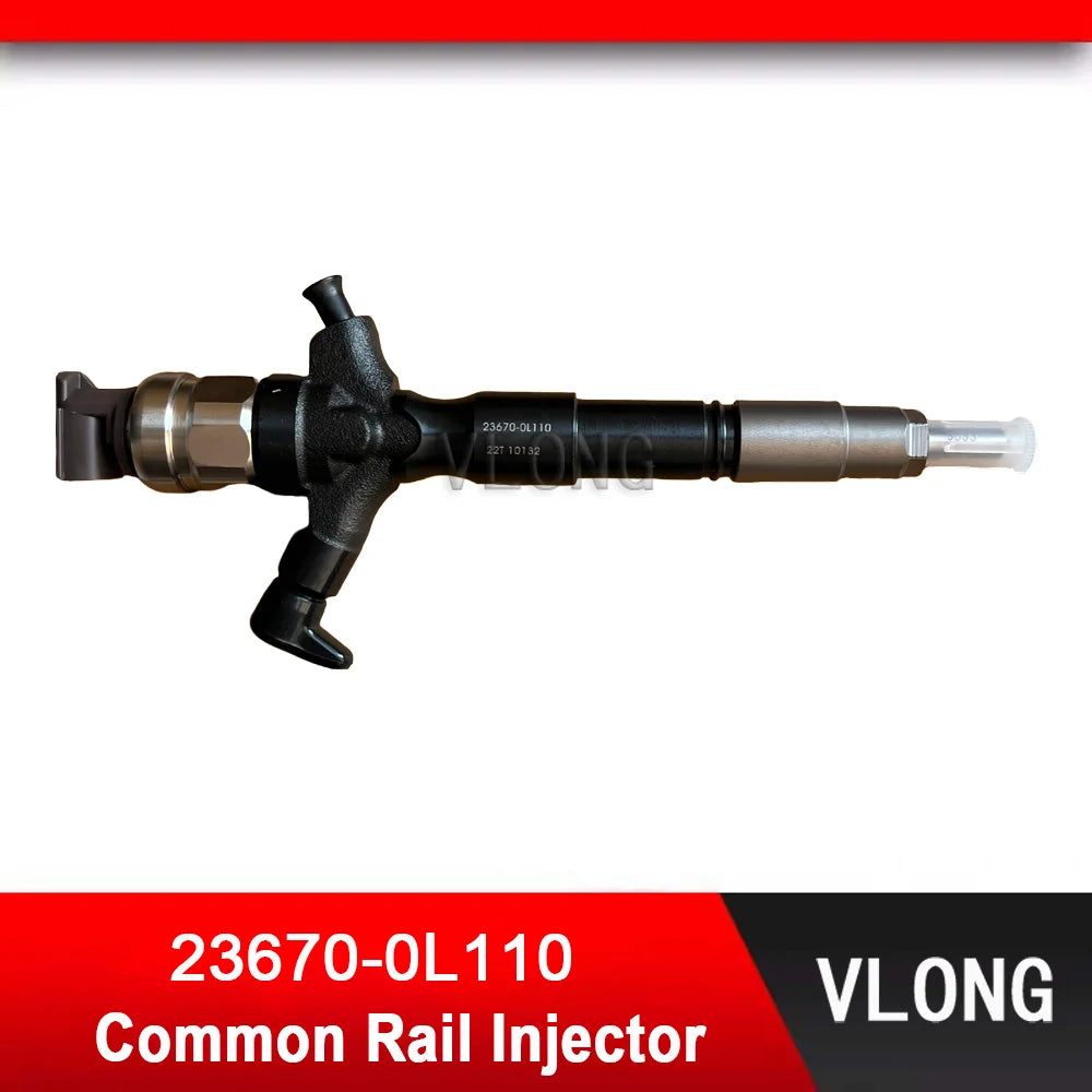 23670-0L110 Pickup Common Rail Injector For TOYOTA Hilux Dyna Hiace VIGO 1KD/2KD 2.5L G3 Fuel Injector 23670-30400 295050-0460