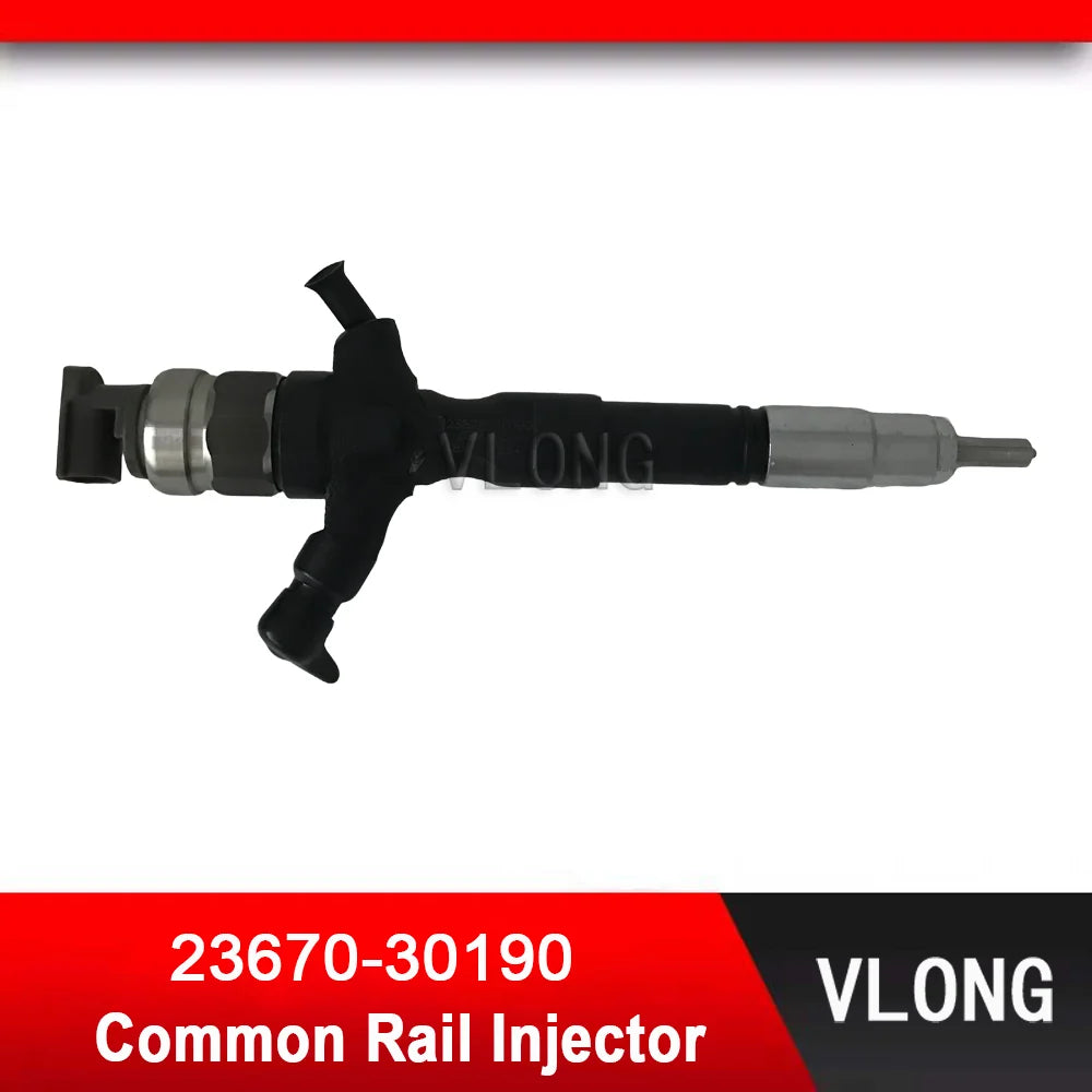 23670-30190 New Common Rail Injector For Toyota Land Cruiser Prado Fortuner Dyne 2001-2010 Fuel Injector 23670-30196 295050-0100