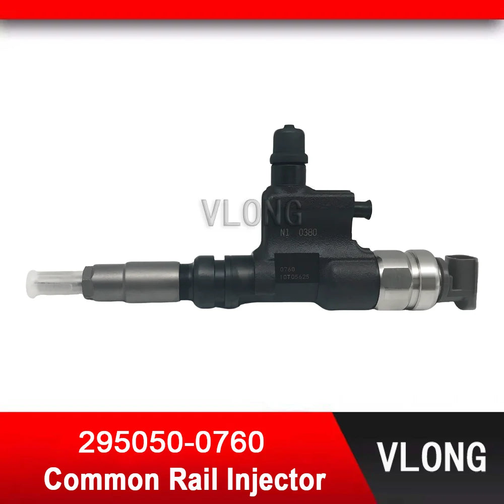 295050-0760 Common Rail Injector For HINO N04C Truck Dutro 300 Series Diesel Fuel Injector 23670-E9260 295050-3330 23670-E0380