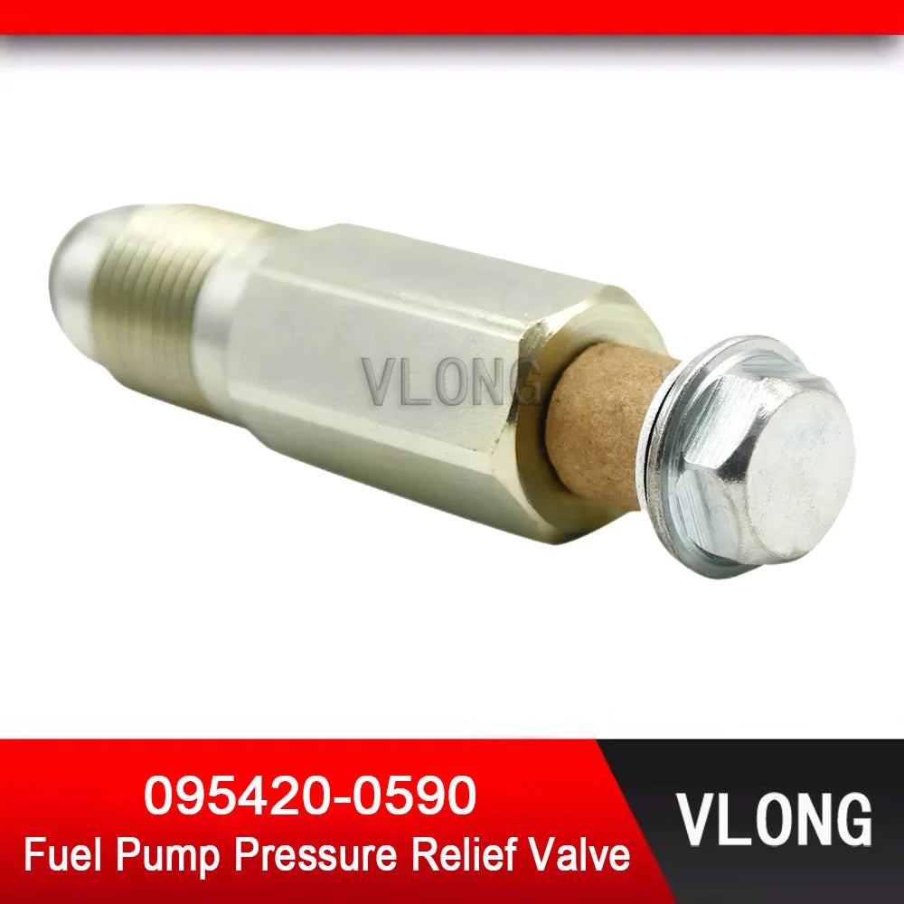095420-0590 Original Common Rail Pump Relief Limiter Pressure Valve For Komatsu Excavator PC450-8 PC600-8 50946366 PLV4-HU-590