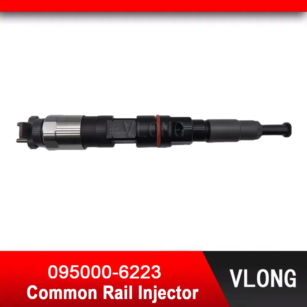 095000-6223 New Common Rail Injector For FAW Jiefang Heavy Truck Xichai CA6DL CA4DL Diesel Engine Fuel Injector 1112010B621-0000