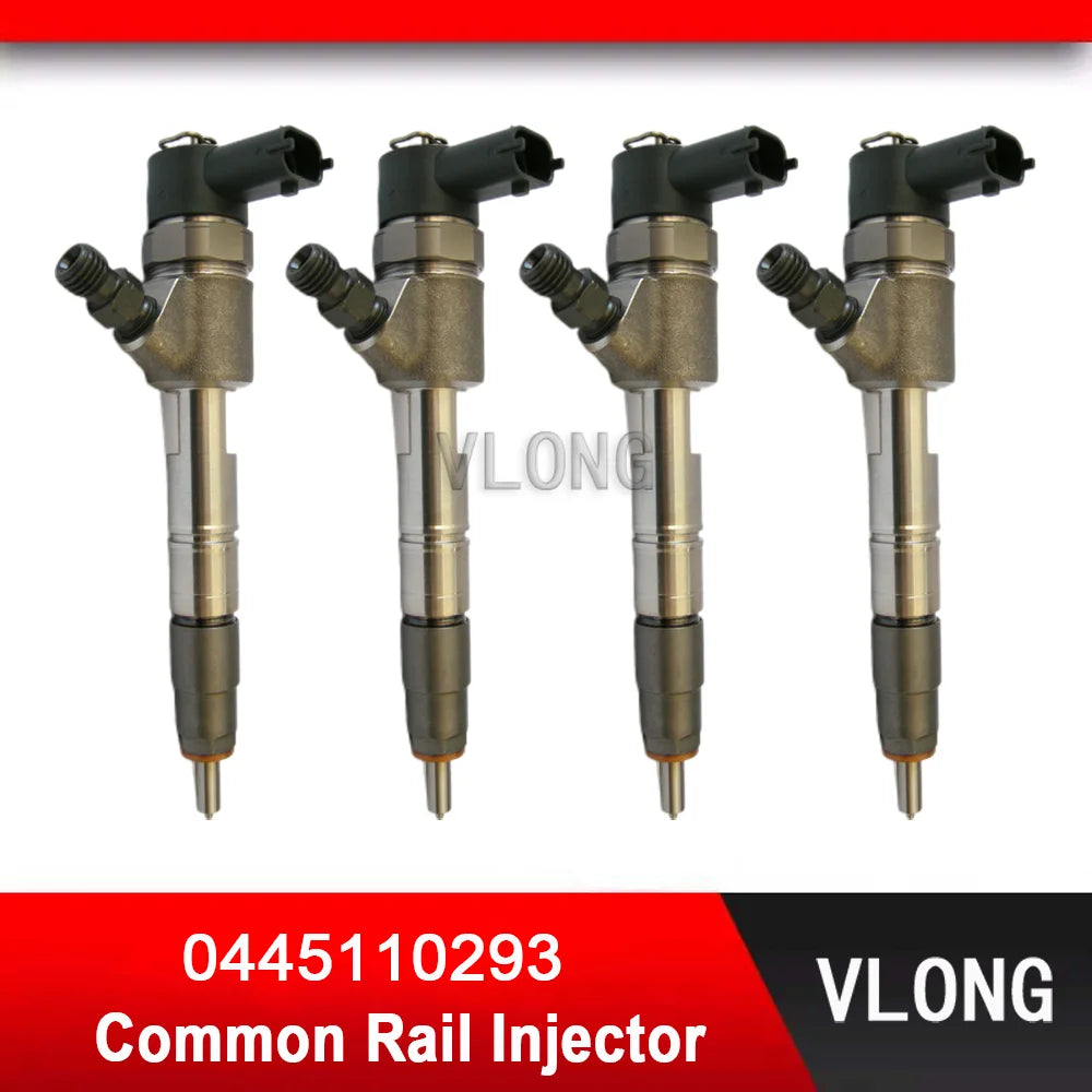 0445110293 Durable New Diesel Injector for GREAT WALL Hover Wingle GW2.8TCI GW2.5TCI Engine Fuel Injector 0445110407 1112100-E06
