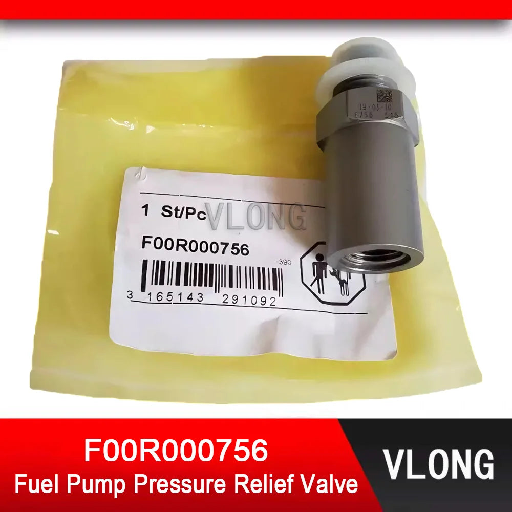 F00R000756 New Pump Pressure Relief Valve 1110010025 5001858409 4938005 3884350 For Cummins IVECO Renault Pressure Limiter Valve