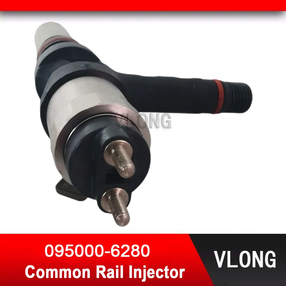 095000-6280 Common Rail Injector For Komatsu Excavator PC450-8 SAA6D170E-5 HD785-7 WA900-3 Engine Fuel Injector 6219-11-3100