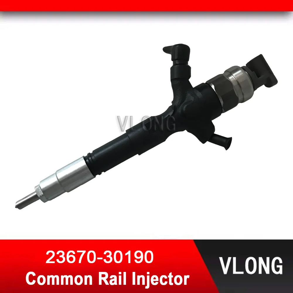 23670-30190 New Common Rail Injector For Toyota Land Cruiser Prado Fortuner Dyne 2001-2010 Fuel Injector 23670-30196 295050-0100