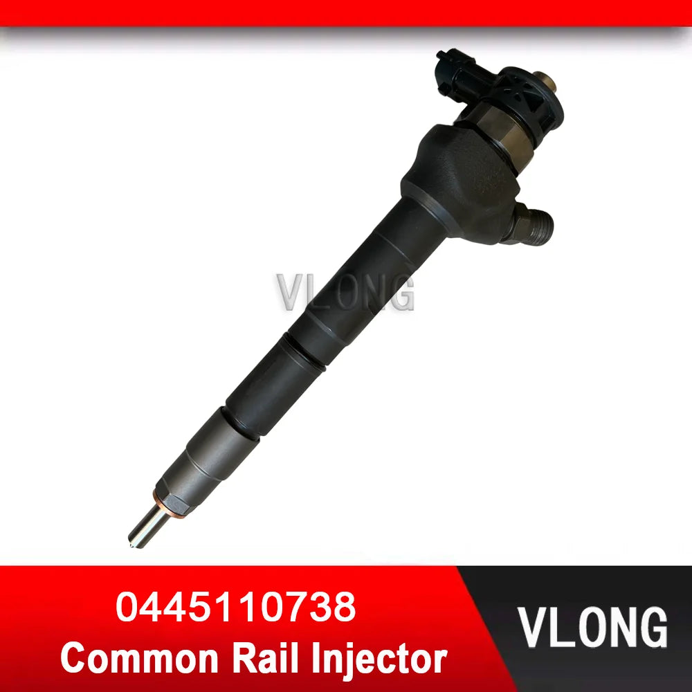 0445110738 Genuine New Common Rail Diesel Fuel Injector Assy For JAC Truck 1PCS Injector 0445110737 1042200FE010 0 445 110 738