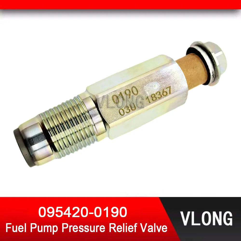 095420-0190 Original New Truck Fuel Pump Relief Limiter Pressure Valve Common Rail Pressure Relief Valve For ISUZU 4HK1 6HK1 NPR
