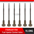 6PCS New F00RJ01704 Common Rail Injector Control Valve For YUCHAI Diesel Engine Fuel Injector 0445120110 0445120120 0445120156