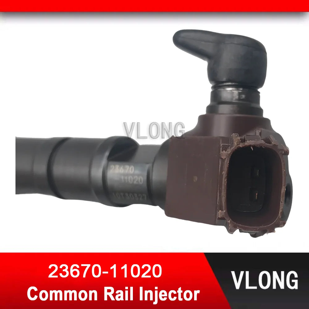 23670-11020 New Common Rail Injector For Toyota Fortuner Hilux Revo 2.8L 1GD Fuel Injector 23670-0E020 23670-09430 295700-0512