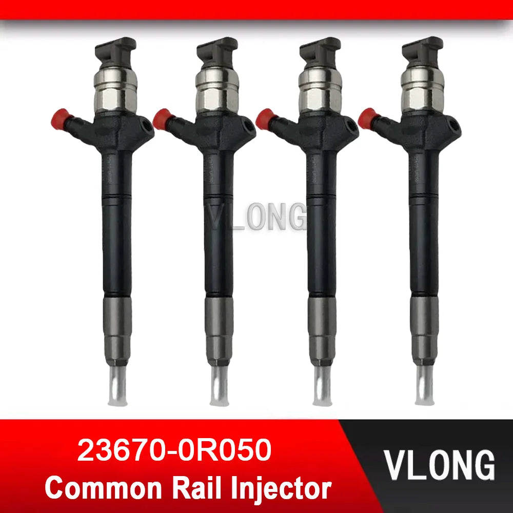 23670-0R050 New Common Rail Injector For Toyota Avensis RAV4 2.0 D-4D 2009-2018 2AD-FHV Engine Diesel Fuel Injector 095000-6680