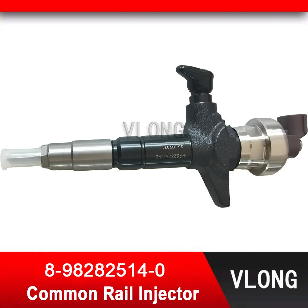 8-98282514-0 New Durable Common Rail Injector Assy For ISUZU 4JJ1 4JK1 Diesel Fuel Injector 295050-2162 295050-2161 295050-2160