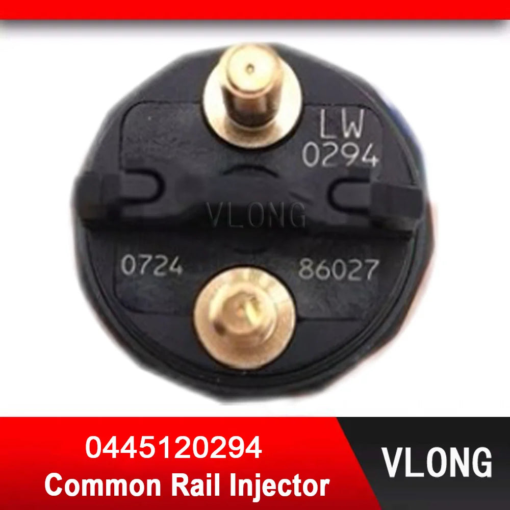 0445120294 New Durable Common Rail Injector Assy For Excavator RXMVP Yuchai YC6K Diesel Engine Fuel Injector K6000-1112100A-A38