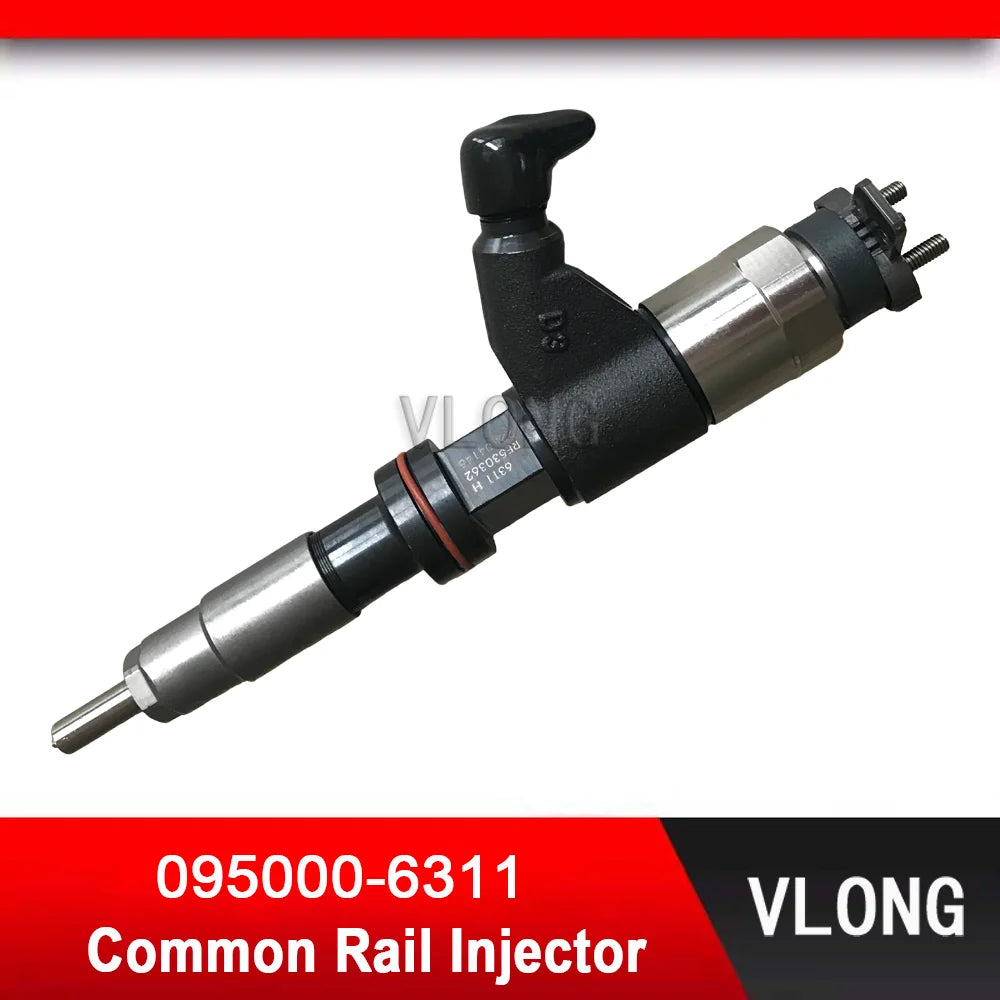 095000-6311 Genuine Excavator Diesel Fuel Injector For JOHN DEERE 6830SE 4.5L Common Rail Injector DZ100212 095000-6312 RE530362