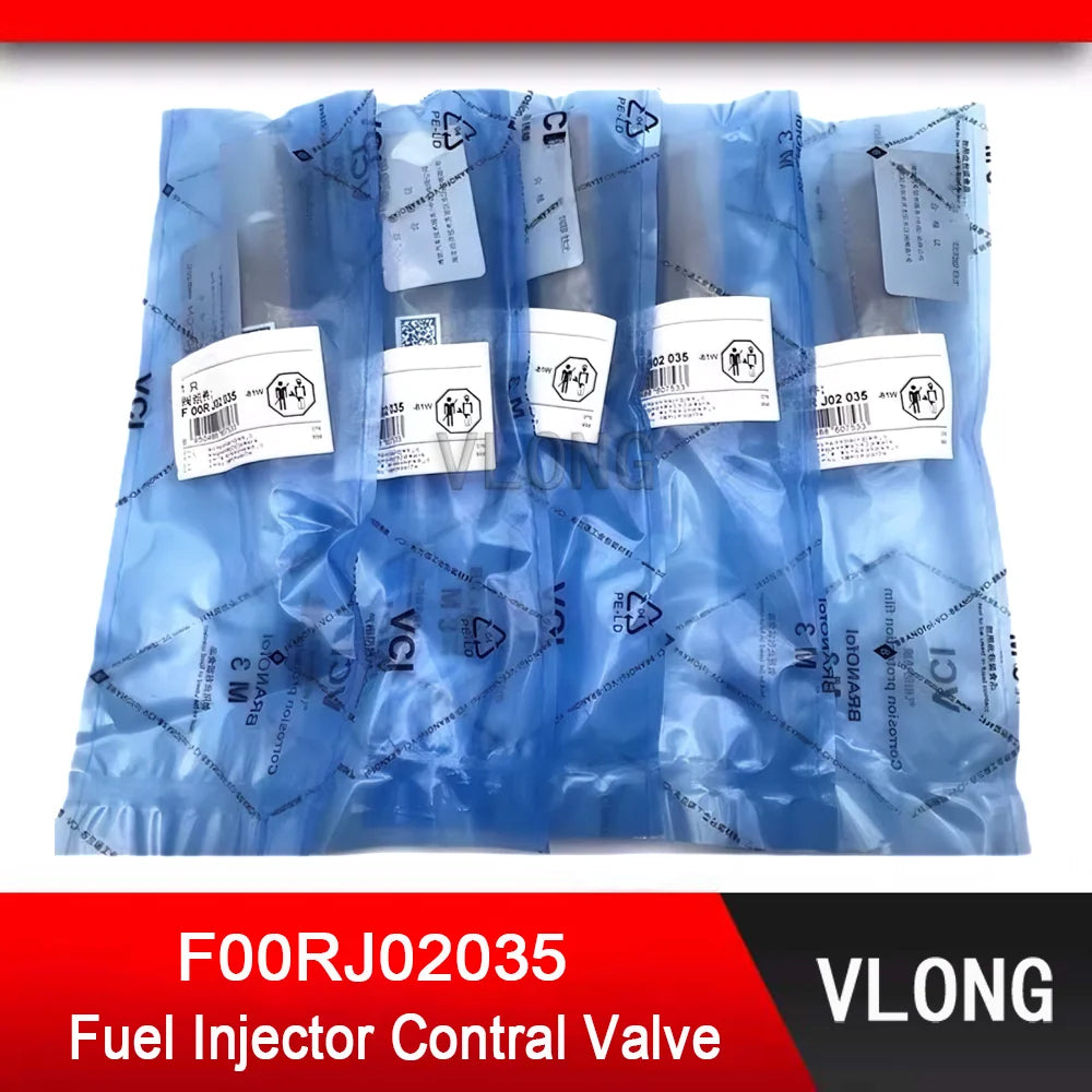 6PCS F00RJ02035 Common Rail Injector Control Valve For YUCHAI Diesel Fuel Injector 0445120117 0445120192 0445120215 0445120333