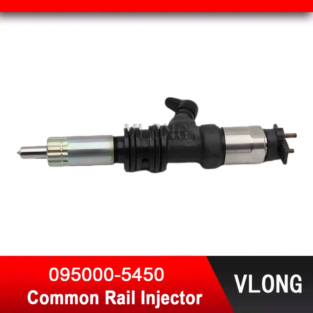 095000-5450 New Excavator Common Rail Injector For Mitsubishi Fuso Fighter 6M60 7.5L Diesel Engine EUR5 Fuel Injector ME302143