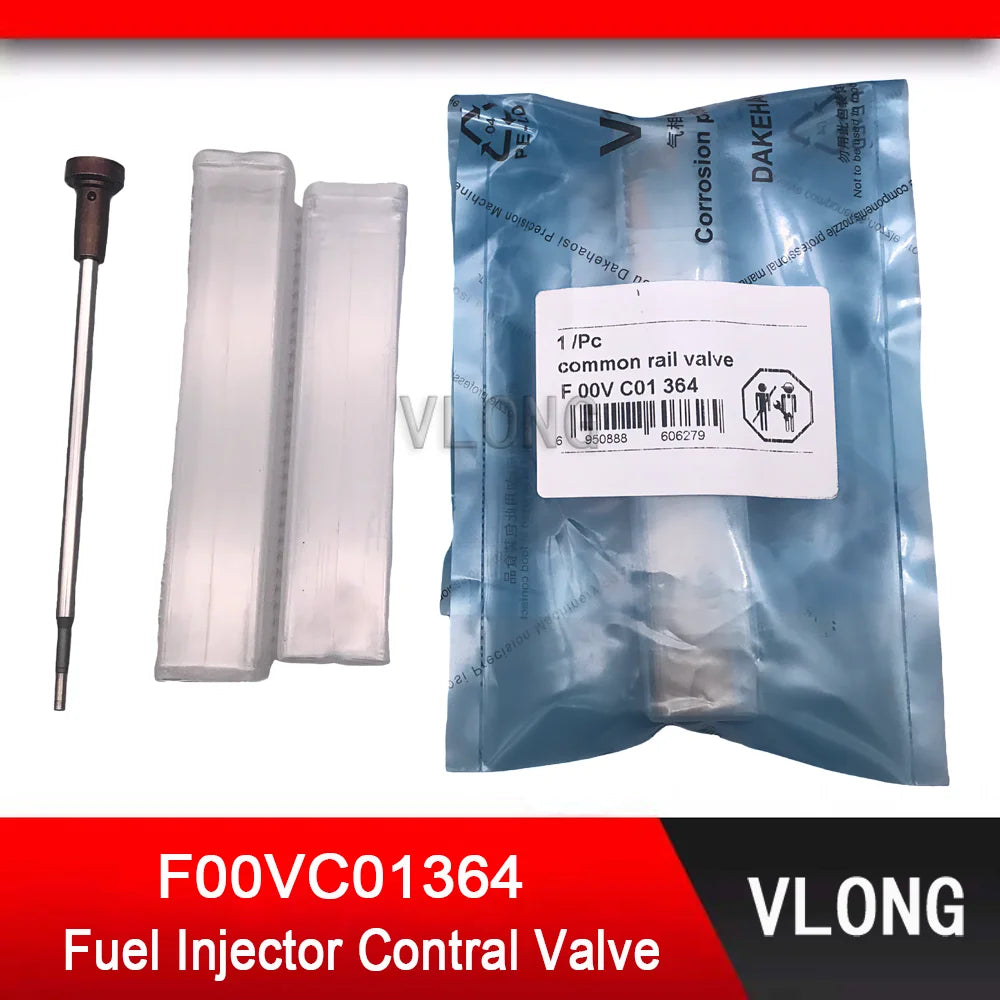 4PCS F00VC01364 Common Rail Injector Valve For Peugeot 307 308 1.6L Citroen C3 Fuel Injector 0445110311 0445110146 0986435146