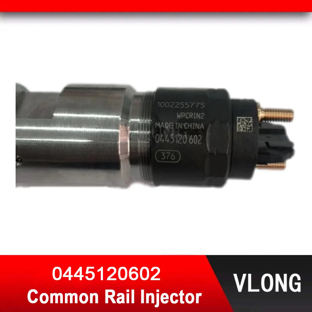 0445120602 Super Quality Genuine New WEICHAI Diesel Engine Spare Parts Inyector Common Rail Fuel Injector Assembly 0 445 120 602