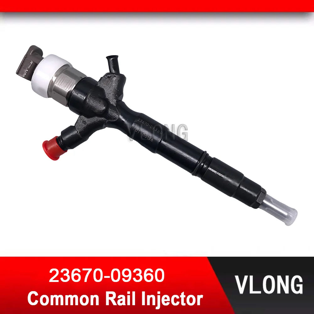 23670-09360 New Common Rail Injector For Toyota Hilux Hiace Vigo 3.0/2.5 D-4D 2KD-FTV Engine Diesel Fuel Injector 23670-0L090