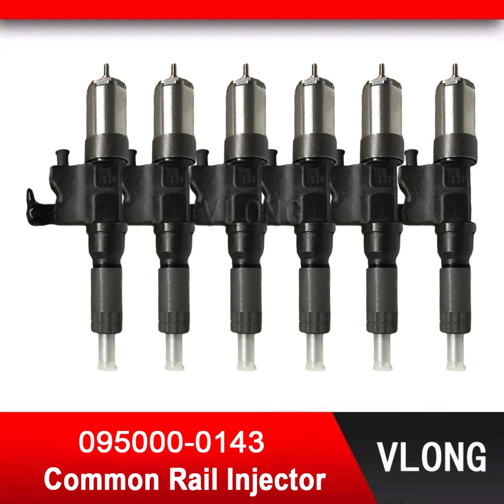 095000-0143 Common Rail Fuel Injector Assy For Isuzu 6HK1 Excavator 8-94392261-0 095000-0146 095000-0142 095000-0145 095000-0144
