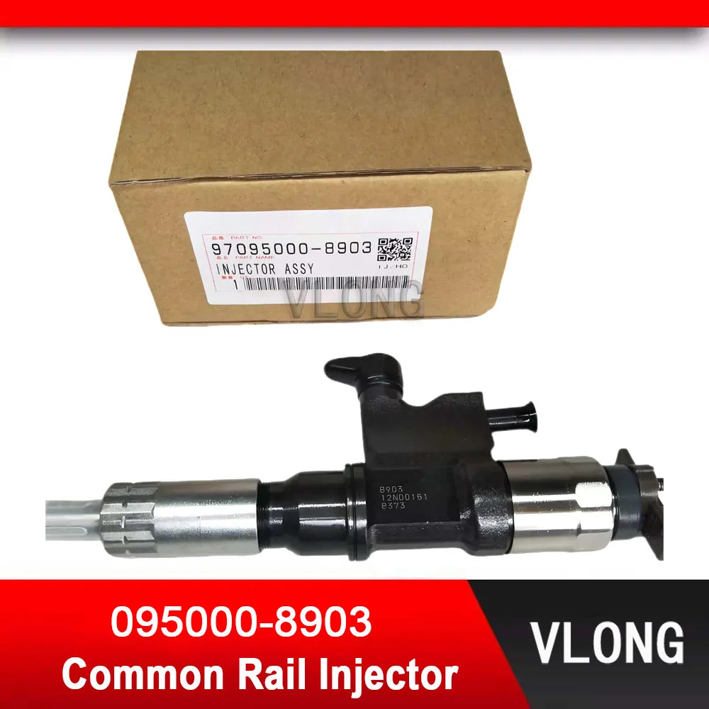 095000-8903 New Common Rail Injector For Excavator ZX450-3 ZX650-3 ZX200-3 ZX300-3 ISUZU 4HK1 6HK1 Diesel Engine Fuel Injector