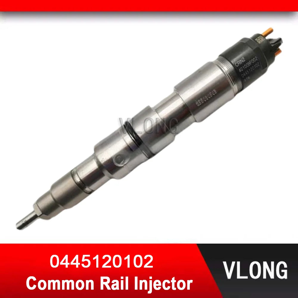 0445120102 Durable New Common Rail Injector Assy For Dongfeng Shiyan Truck Spare Parts Diesel Engine Fuel Injector 0 445 120 102