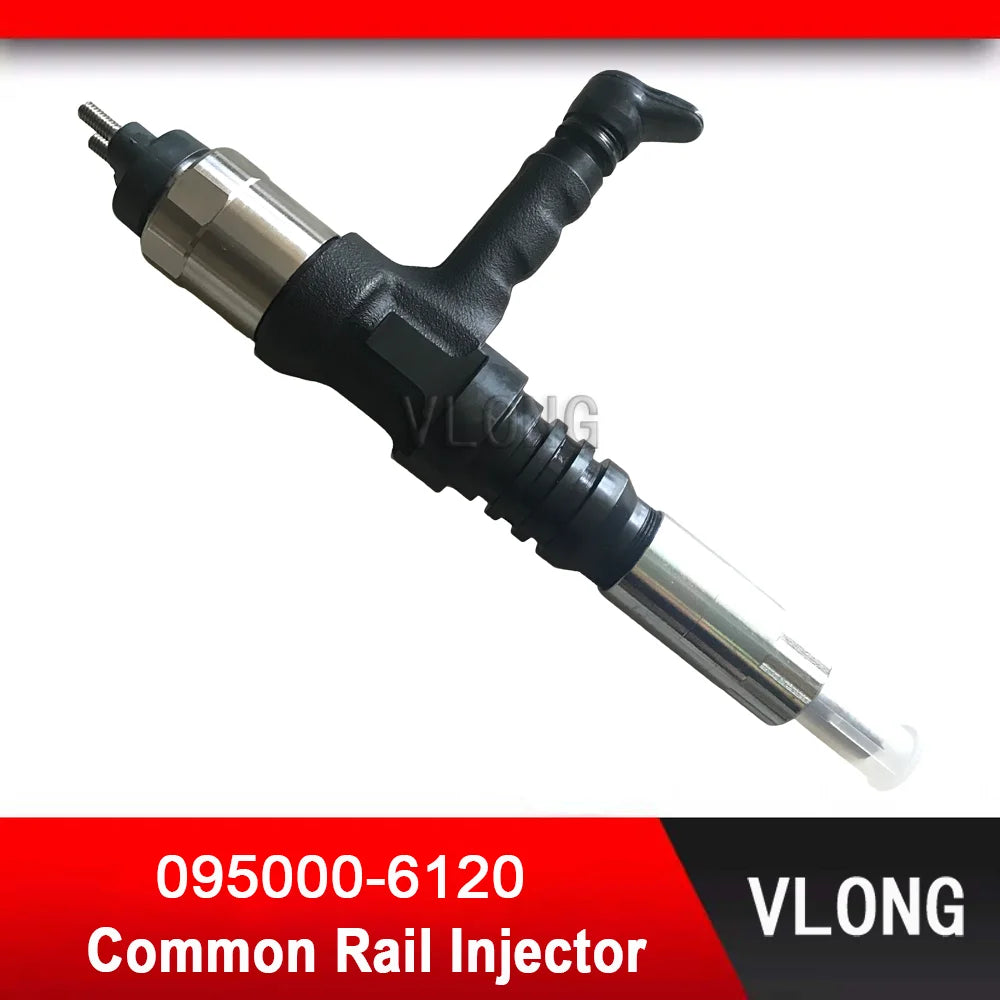 095000-6120 Excavator Injector For Komatsu PC600-8 PC650-8 PC700-8 6D140 SAA6D140E-5 Diesel Engine Fuel Injector 6261-11-3100