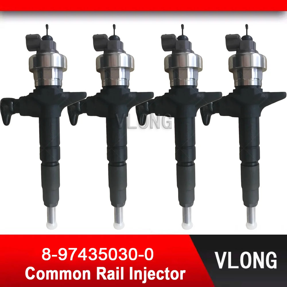8-97435030-0 New Diesel G2 Common Rail Injector For ISUZU D-MAX 4JJ1 4JJ1-TCX Rodeo 3.0L Fuel Injector 8974350300 095000-8340
