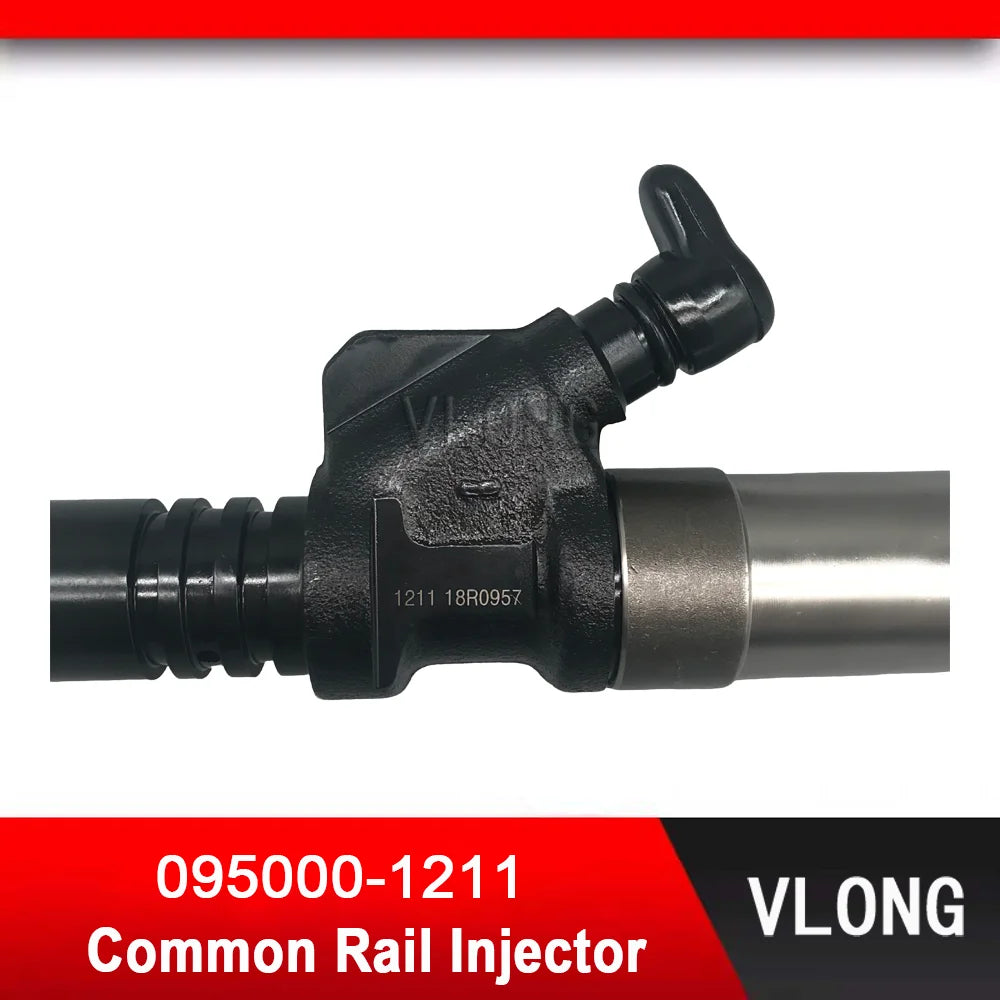 095000-1211 New Fuel Injector For KOMATSU Excavator PC400-7 PC450-7 SA6D125E 6D125 Diesel Engine WA470-5 Injector 6156-11-3300
