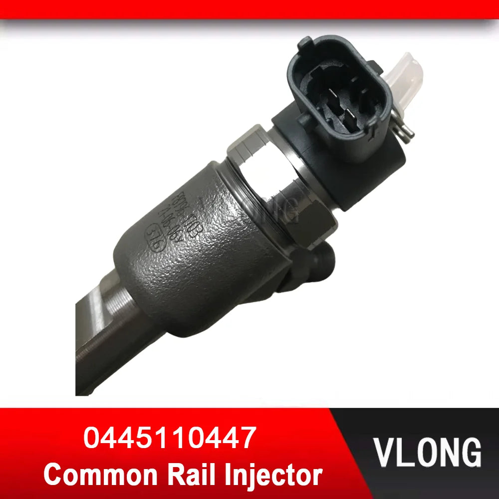 0445110745 Durable High Quality Diesel Common Rail Fuel Injector Sparyer for FAW 498 4DC2 Diesel Engine Fuel Injector 0445110447