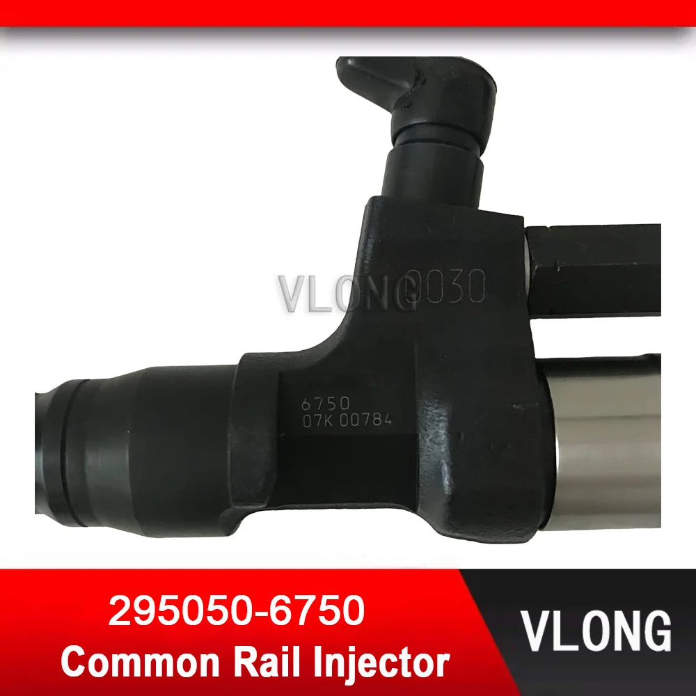 295050-6750 Light-duty Truck EFI Common Rail Injector For HINO J08E 23670-E0030 23670-E0031 9729505-117 295050-1170 295050-6753