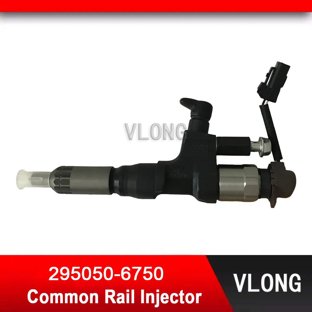295050-6750 Light-duty Truck EFI Common Rail Injector For HINO J08E 23670-E0030 23670-E0031 9729505-117 295050-1170 295050-6753