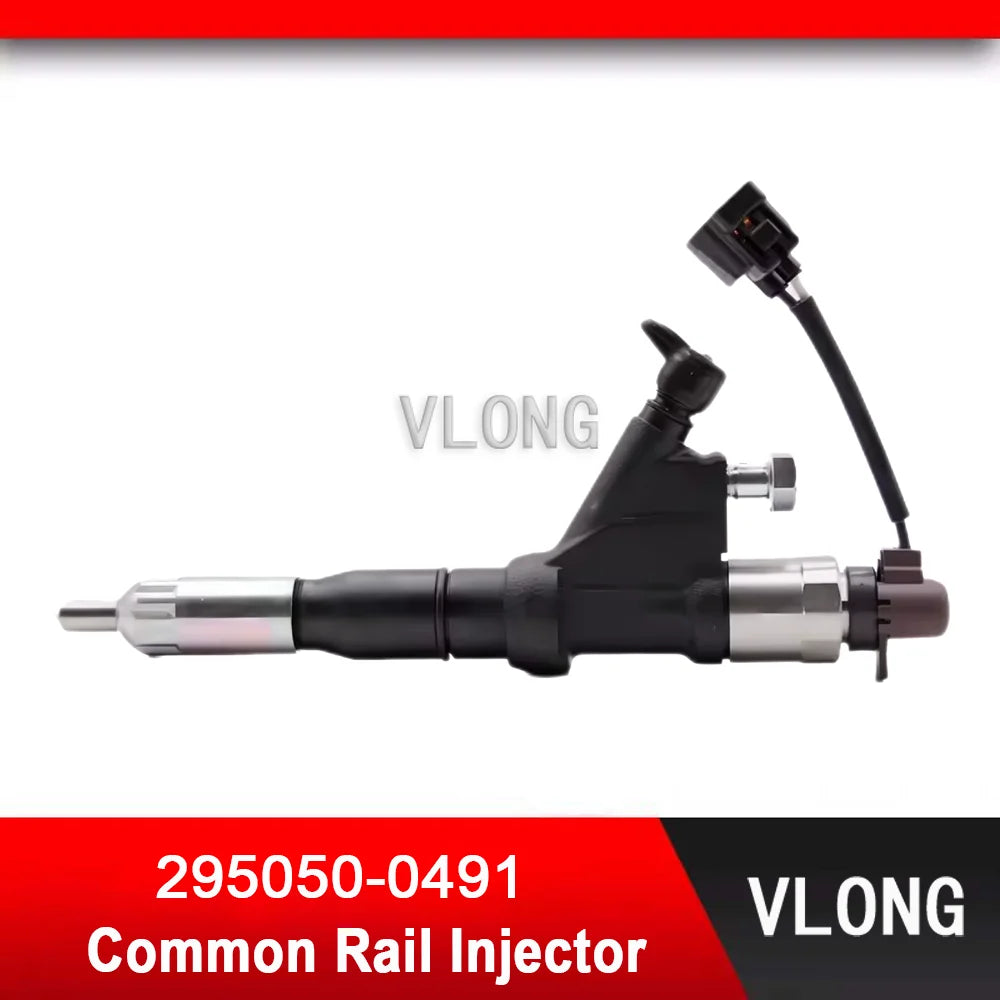 295050-0491 Durable New Bus Common Rail Injector For Isuzu Gala Profia Selegar Hino E13C Diesel Engine Fuel Injector 23670-E0220