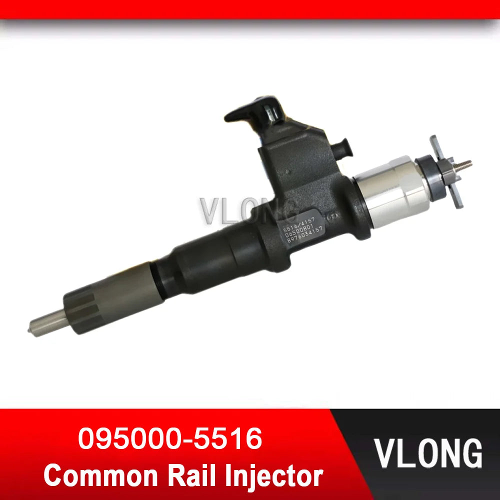 095000-5516 NEW COMMON REAL FUEL INJECTOR FOR GIGA BUS ISUZU 6WG1 6WF1 6UZ1 DIESEL ENGINE 095000-4157 8-97603415-0 8-97603415-7