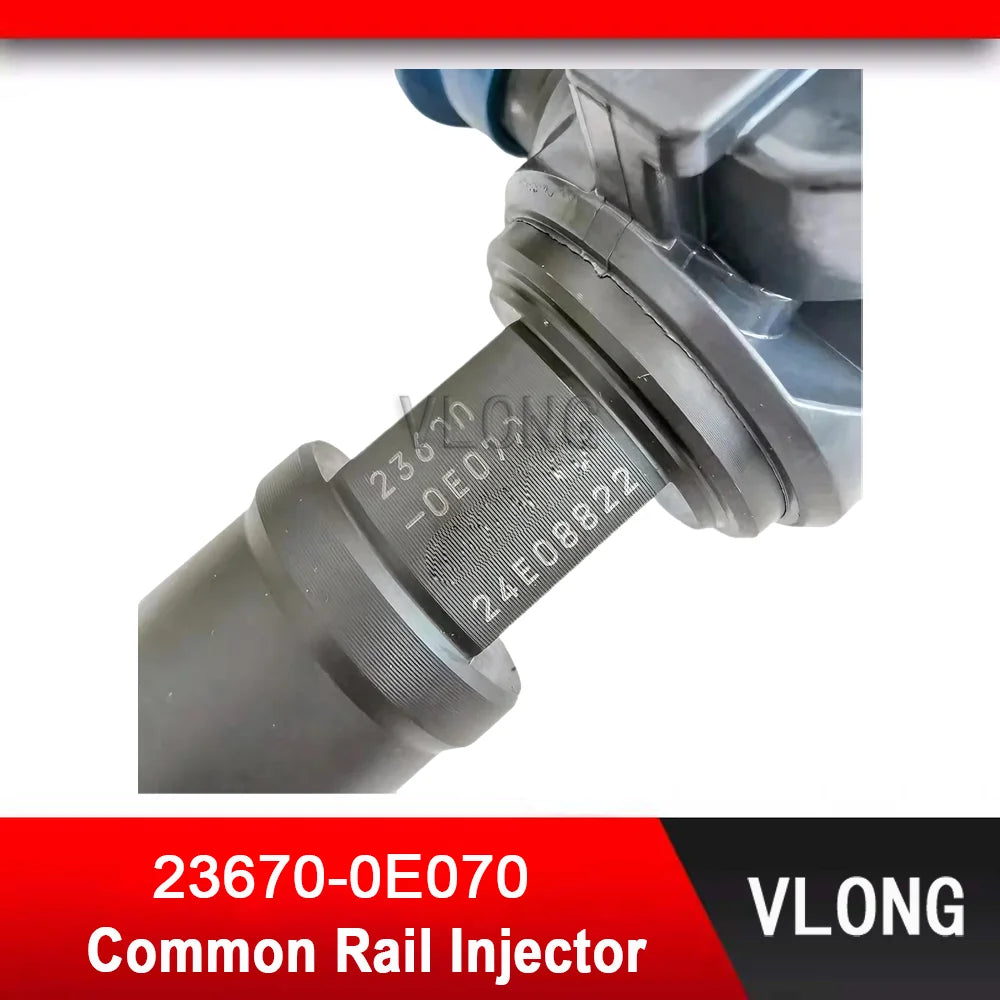 New 2GD Piezo Fuel Injector For Toyota Innova Fortuner Hilux Rev 2.4L 23670-08040 23670-09460 23670-19015 29570-1140 23670-0E070
