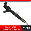 0445110738 Genuine New Common Rail Diesel Fuel Injector Assy For JAC Truck 1PCS Injector 0445110737 1042200FE010 0 445 110 738