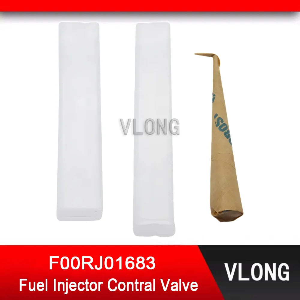 6PCS F00RJ01683 Common Rail Injector Control Valve For Doosan DX180 DL06 Excavator Diesel Fuel Injector 0445120268 0445120080