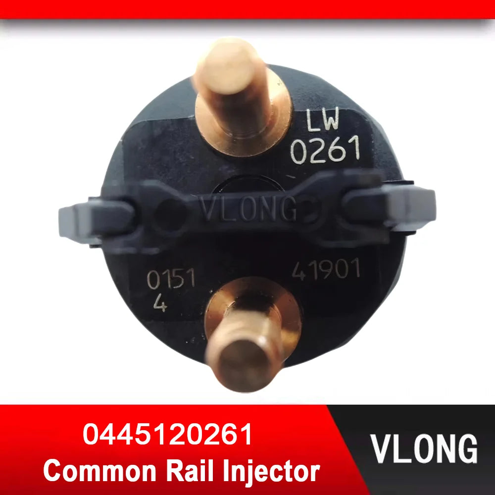 0445120261 New Heavy Truck Fuel Injector Assy For WeiChai WP7 WP5 Diesel Engine Common Rail Injector 0 445 120 261 610800080073