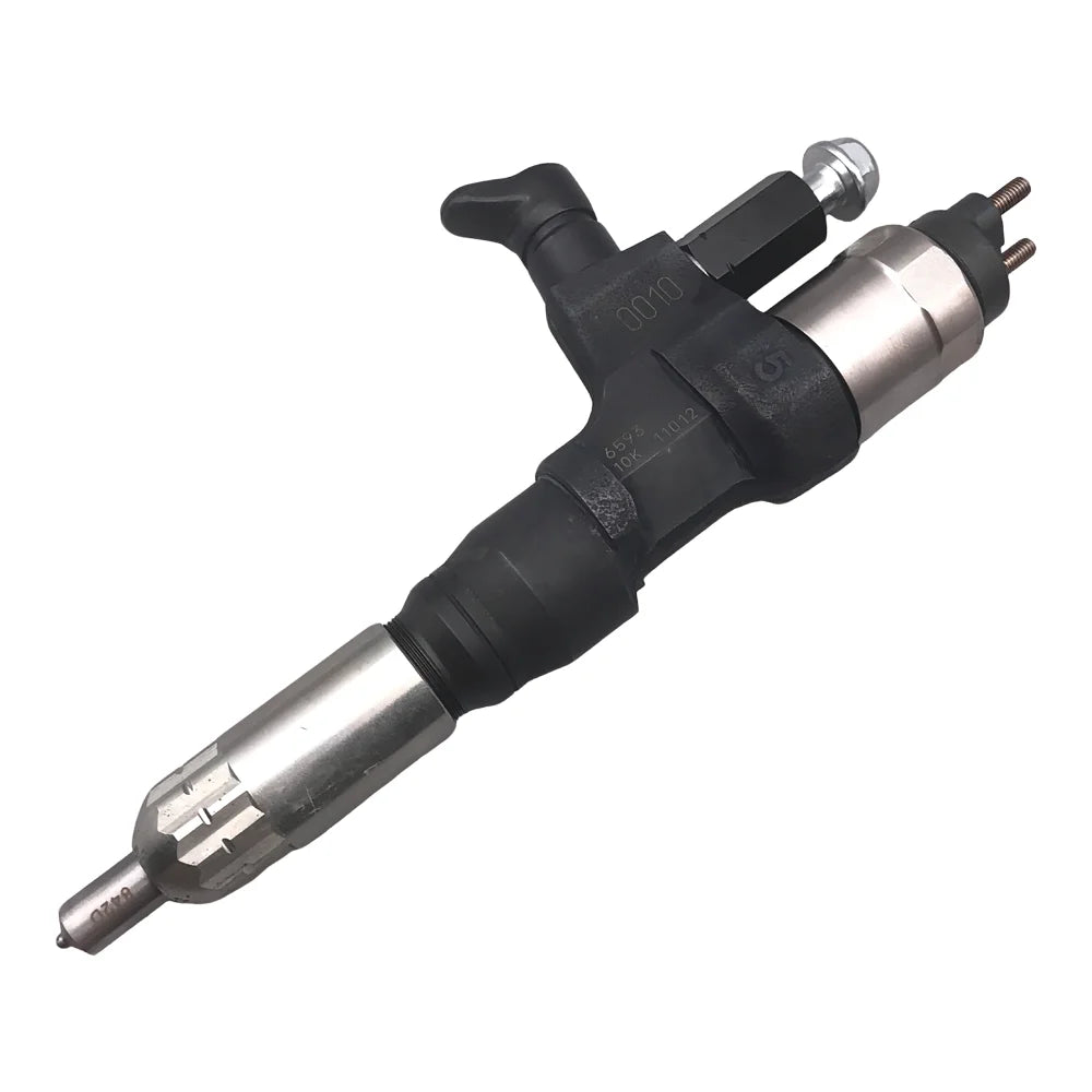 095000-6593 Excavator EFI Common Rail Injector For Kobelco SK300-8 SK330-8 SK350-8 Hino J08E Injector 23670-E0010 095000-6591
