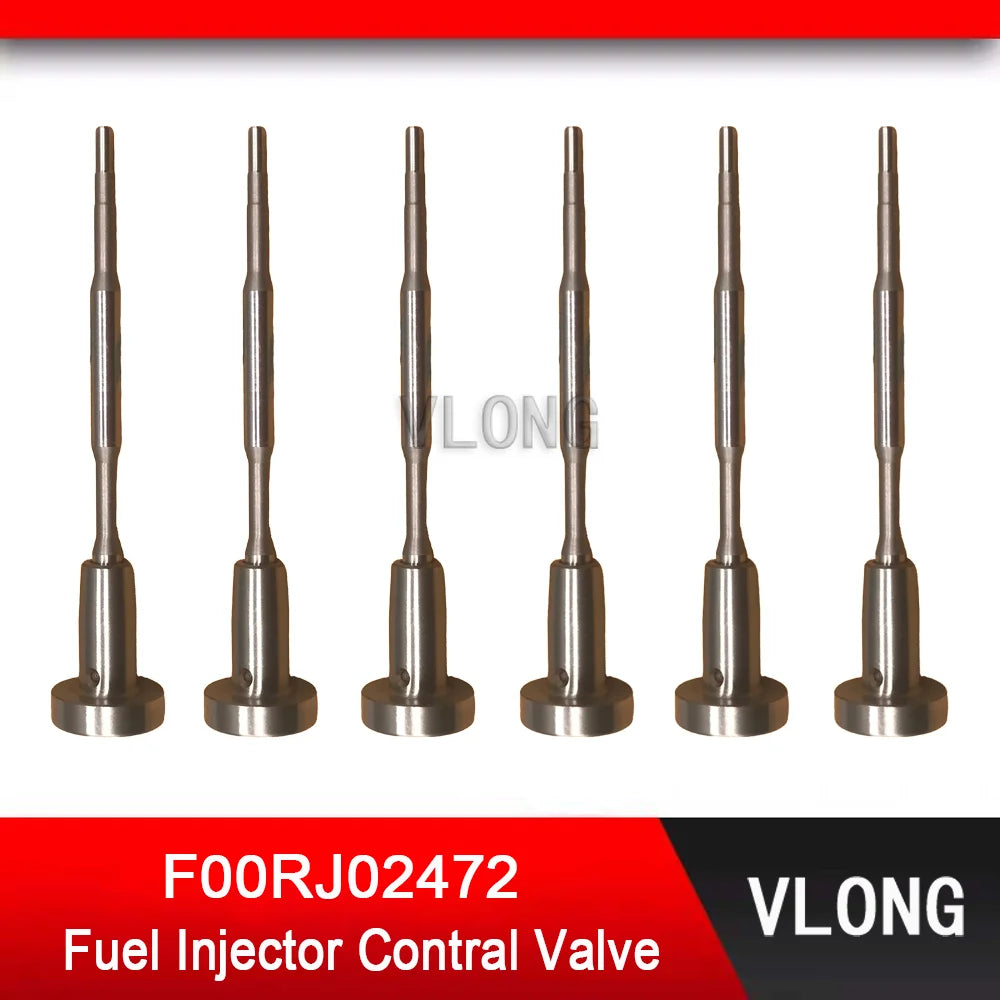6PCS F00RJ02472 Common Rail Injector Control Valve For MAN Truck Injector 0445120347 0445120348 0445120516 0445120329 0445120383