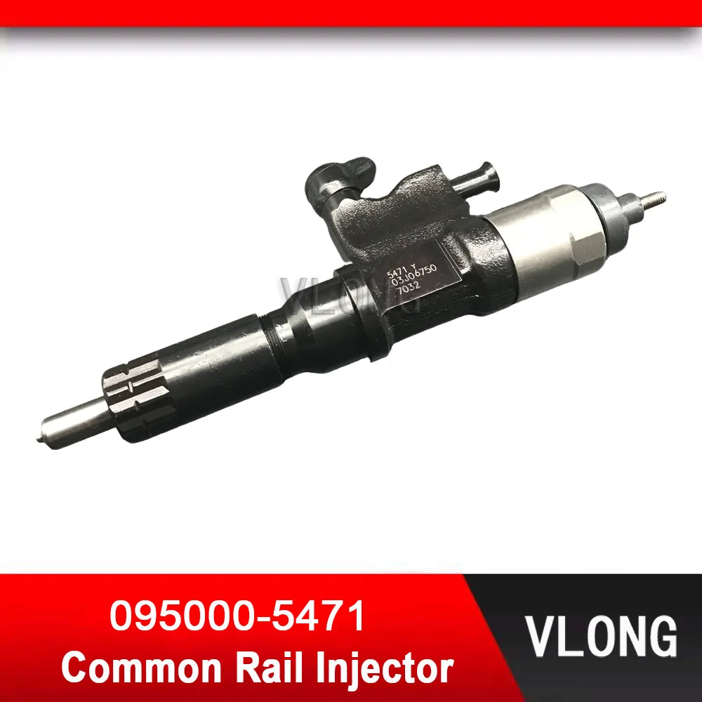 095000-5471 Excavator Diesel Common Rail Injector For SK200-8 ISUZU 4HK1 Engine 095000-5472 095000-5473 095000-5474 8-97329703-1