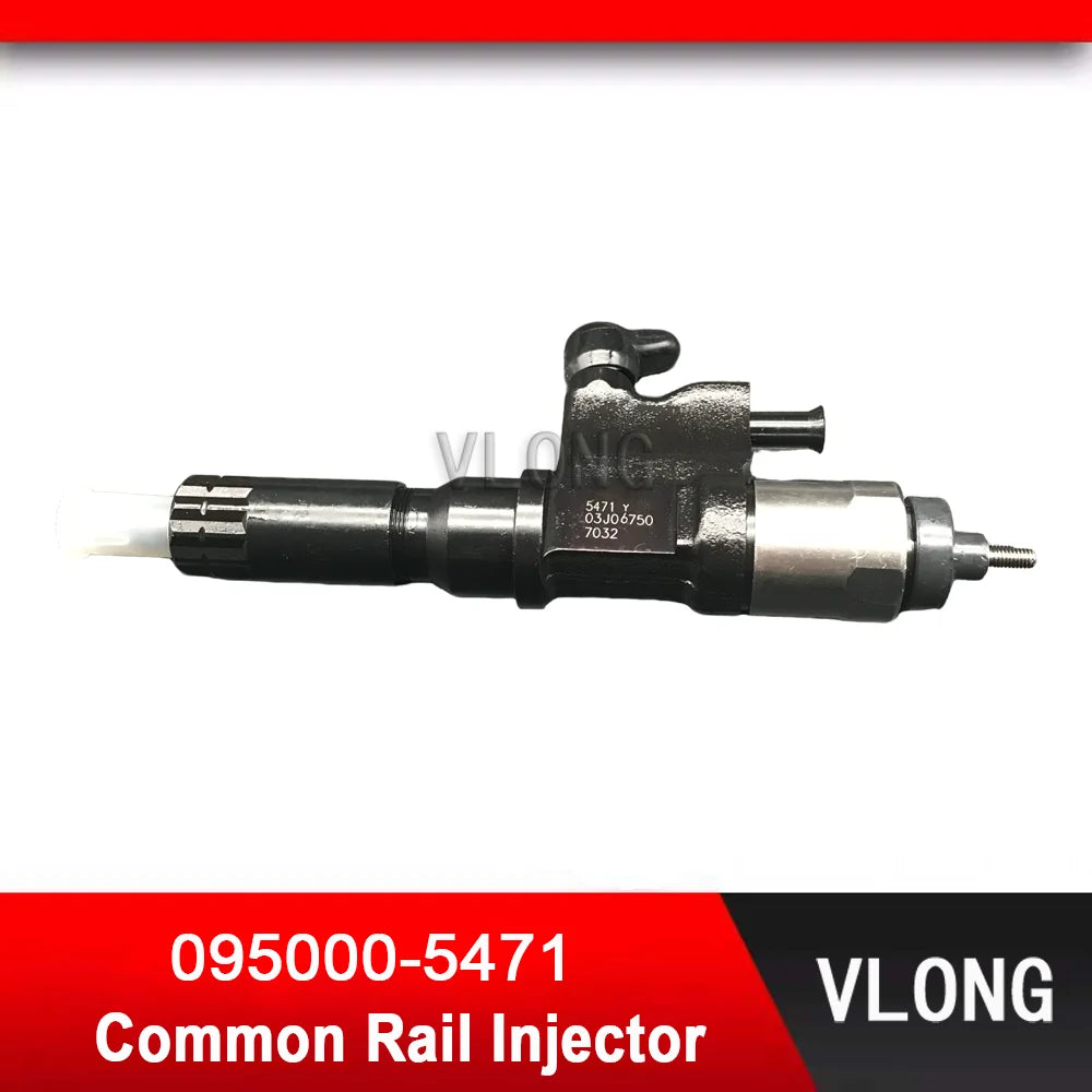 095000-5471 Excavator Diesel Common Rail Injector For SK200-8 ISUZU 4HK1 Engine 095000-5472 095000-5473 095000-5474 8-97329703-1