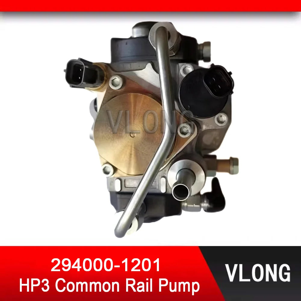 294000-1201 HP3 Diesel Fuel Pump For ZX120-3 ZX130-3 ZX160-3 ZX180-3 Isuzu 4JJ1 High Pressure Oil Pump 294000-1203 8-97381555-5