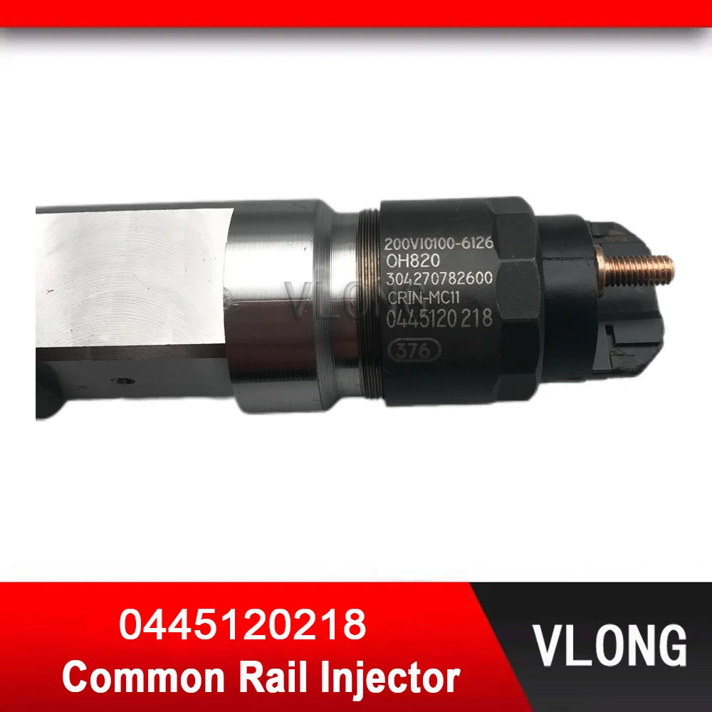 0445120218 New Injector Diesel Engine Common Rail Injector For MAN Truck Fuel Injector 0 445 120 218 51101006125 51101006032