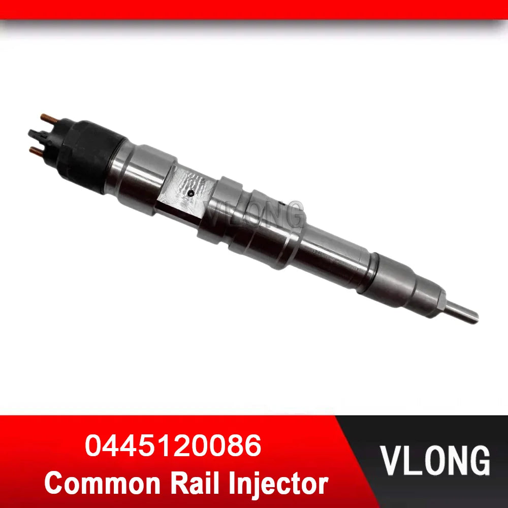 0445120086 Super Quality Diesel Nozzle 0986AD1005 0 445 120 086 WP12 612630090001 Common Rail Diesel Fuel Injector 0445120388
